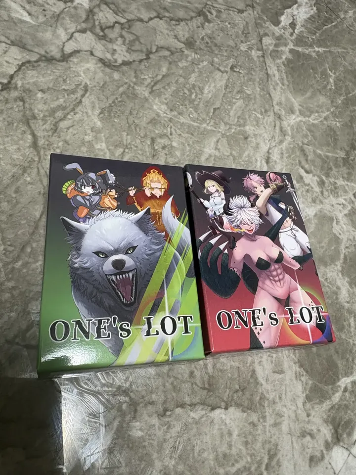 ONE's LOTの緑と赤のスタートデッキ